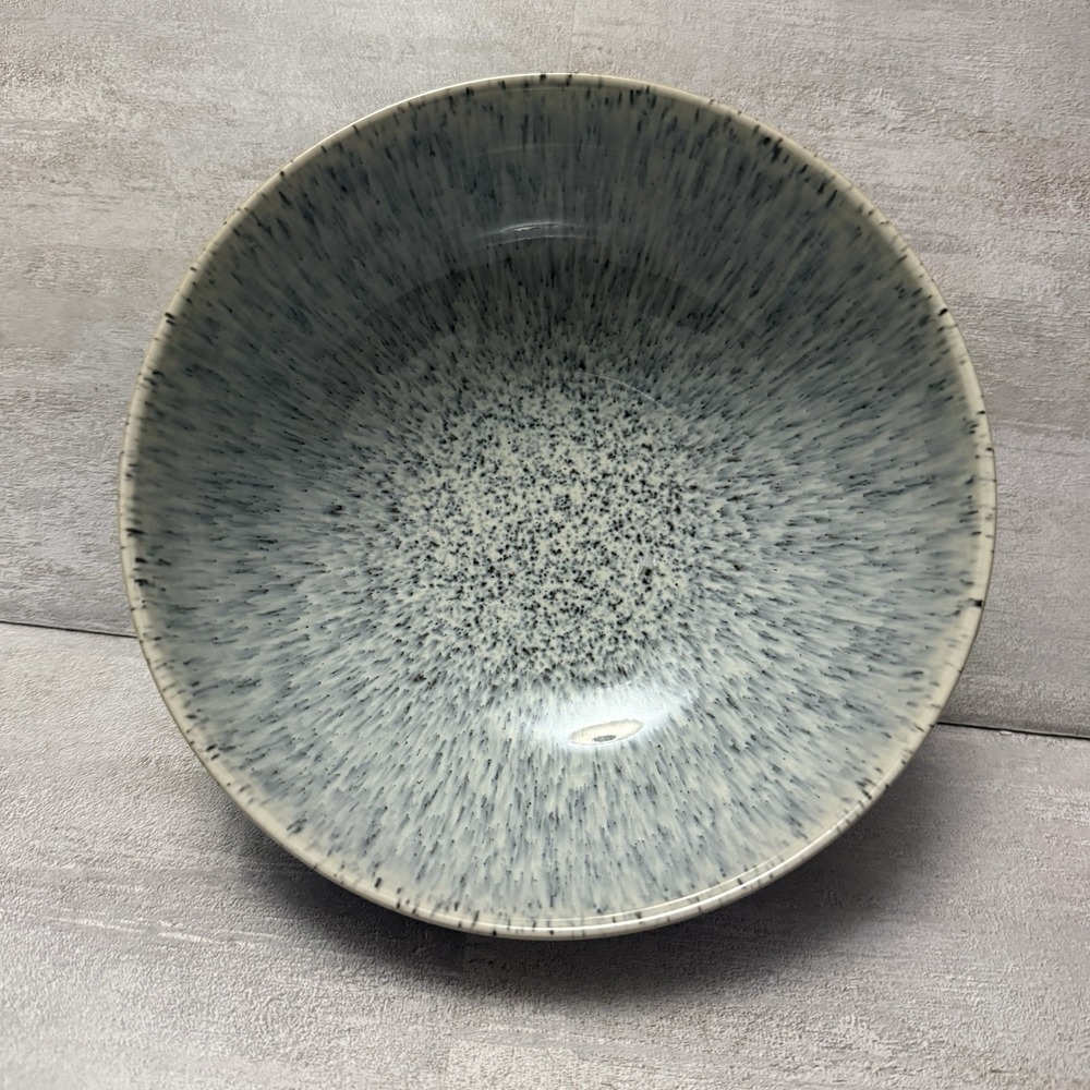 Denby Halo Speckle Coupe‎ Cereal Bowl Blue Grey, Made in England 6.5" - Picture 5 of 7